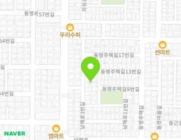 전라남도 목포시 남해로3번길 12-1 (산정동) 지도