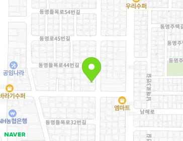 전라남도 목포시 산정로22번길 17-1 (산정동) 지도