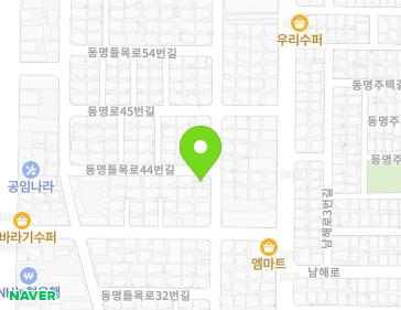 전라남도 목포시 산정로22번길 17-4 (산정동) 지도