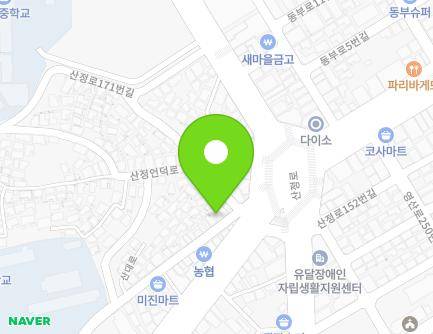 전라남도 목포시 산대로 4 (산정동) 지도