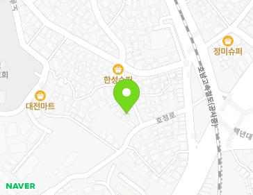 전라남도 목포시 호정로37번길 5 (산정동) 지도