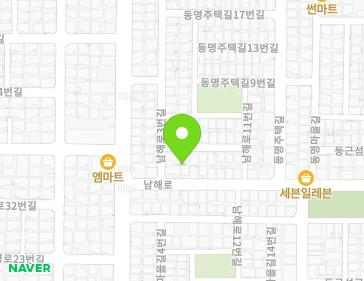 전라남도 목포시 남해로3번길 2-1 (산정동) 지도