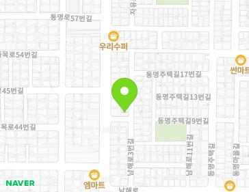 전라남도 목포시 남해로3번길 11 (산정동) 지도