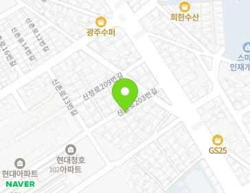 전라남도 목포시 산정로203번길 5-4 (산정동) 지도