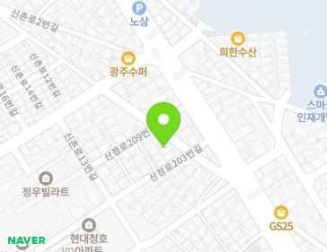 전라남도 목포시 산정로203번길 4 (산정동) 지도