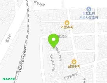전라남도 목포시 산정안로41번길 14-1 (산정동) 지도