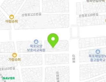전라남도 목포시 산정안로 52-9 (산정동) 지도