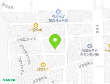 전라남도 목포시 산정안로41번길 2-4 (산정동) 지도