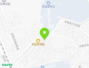 전라남도 목포시 산정언덕로 18-1 (산정동) 지도