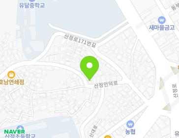 전라남도 목포시 산정언덕로 33 (산정동) 지도