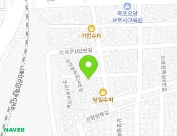 전라남도 목포시 산정안로41번길 9-2 (산정동) 지도