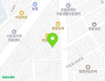 전라남도 목포시 돌산길28번길 8 (산정동) 지도