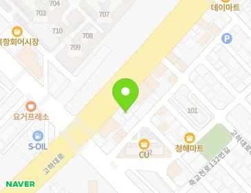 전라남도 목포시 고하대로 620-1 (산정동) 지도