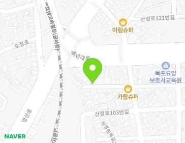 전라남도 목포시 산정로109번길 26 (산정동) 지도