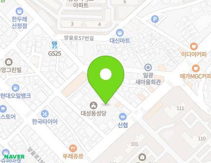 전라남도 목포시 양을로33번길 6 (산정동) 지도