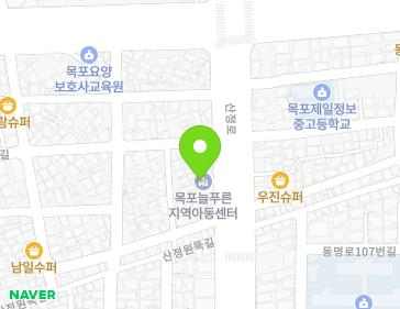 전라남도 목포시 산정로103번길 1-1 (산정동) 지도