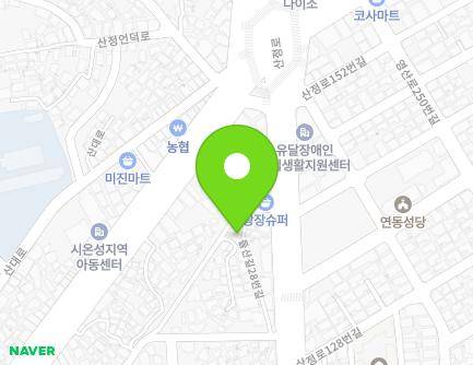 전라남도 목포시 돌산길28번길 2-1 (산정동) 지도