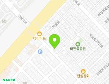 전라남도 목포시 고하대로642번길 9 (산정동) 지도