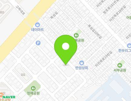 전라남도 목포시 고하대로642번길 20 (산정동) 지도