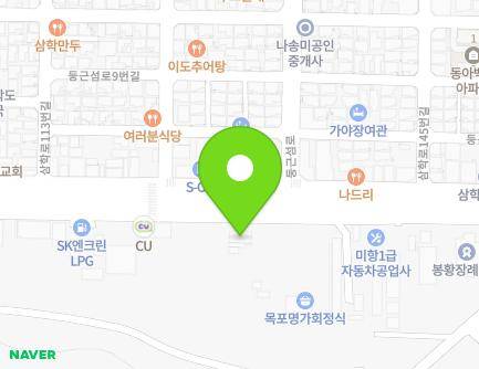 전라남도 목포시 삼학로 130 (산정동) 지도
