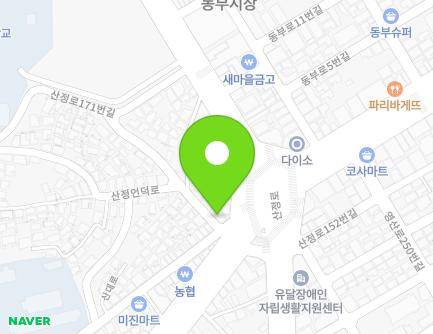 전라남도 목포시 산대로2번길 2 (산정동) 지도