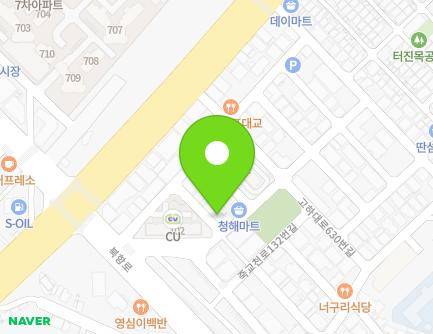 전라남도 목포시 죽교천로136번길 3 (산정동) 지도
