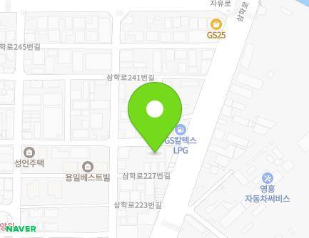 전라남도 목포시 삼학로231번길 3 (산정동) 지도