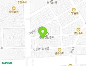 전라남도 목포시 산정로126번길 6 (산정동) 지도