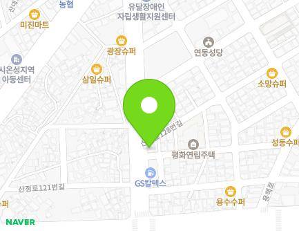전라남도 목포시 산정로126번길 1 (산정동) 지도