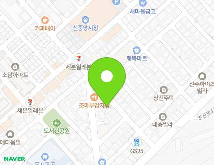 전라남도 목포시 죽산로 13 (산정동, 유창빌라) 지도