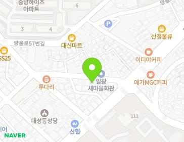 전라남도 목포시 양을로53번길 5-1 (산정동, 보광빌라) 지도