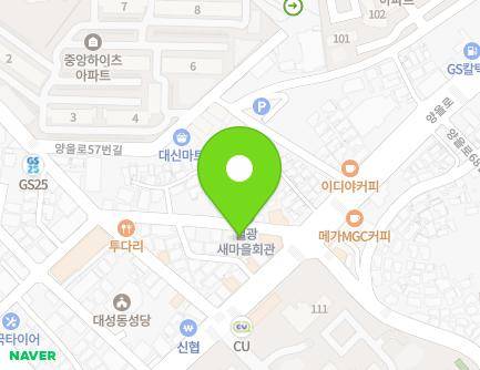 전라남도 목포시 양을로53번길 5 (산정동, 보광빌라) 지도