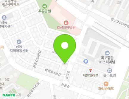 전라남도 목포시 상리로9번길 1-1 (상동) 지도