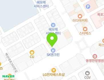 전라남도 목포시 백년대로 281 (상동) 지도
