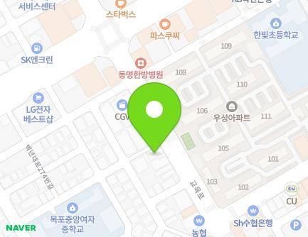 전라남도 목포시 교육로 55 (상동) 지도
