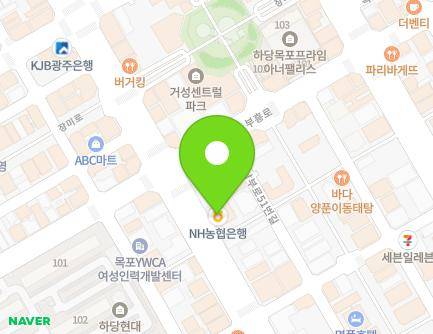 전라남도 목포시 비파로 34 (상동) 지도