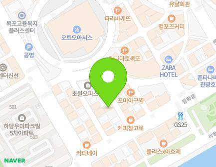 전라남도 목포시 평화로49번길 5 (상동) 지도