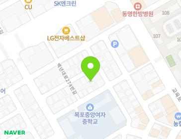 전라남도 목포시 백년대로280번길 12-1 (상동) 지도