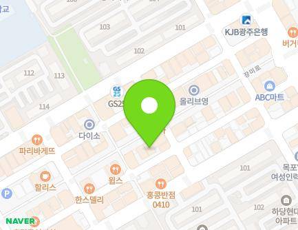 전라남도 목포시 장미로 28-1 (상동) 지도