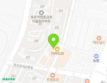 전라남도 목포시 텃골로13번길 70 (상동) 지도