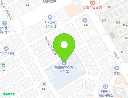 전라남도 목포시 백년대로280번길 24 (상동) 지도