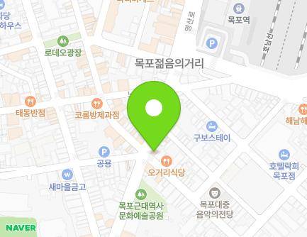 전라남도 목포시 영산로 76 (상락동2가) 지도