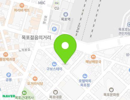 전라남도 목포시 해안로259번길 40 (상락동2가) 지도