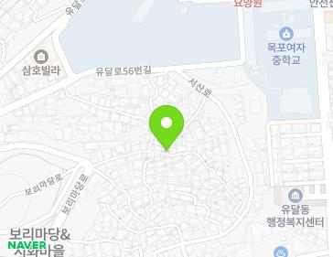 전라남도 목포시 보리마당로52번길 7-3 (서산동) 지도