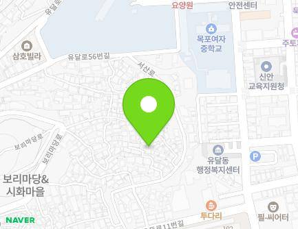 전라남도 목포시 보리마당로52번길 18-4 (서산동) 지도