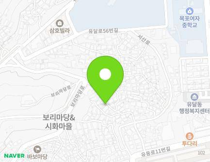 전라남도 목포시 보리마당로50번길 8 (서산동) 지도