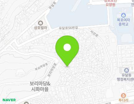 전라남도 목포시 보리마당로50번길 3-1 (서산동) 지도