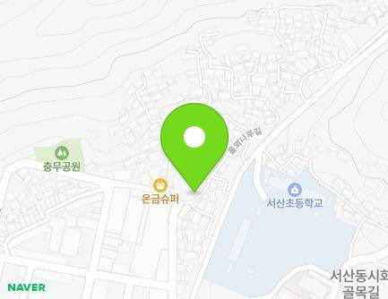 전라남도 목포시 올뫼나루길 1-1 (서산동) 지도