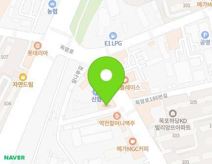 전라남도 목포시 옥암로 187 (석현동) 지도