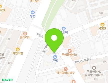 전라남도 목포시 옥암로 193 (석현동) 지도